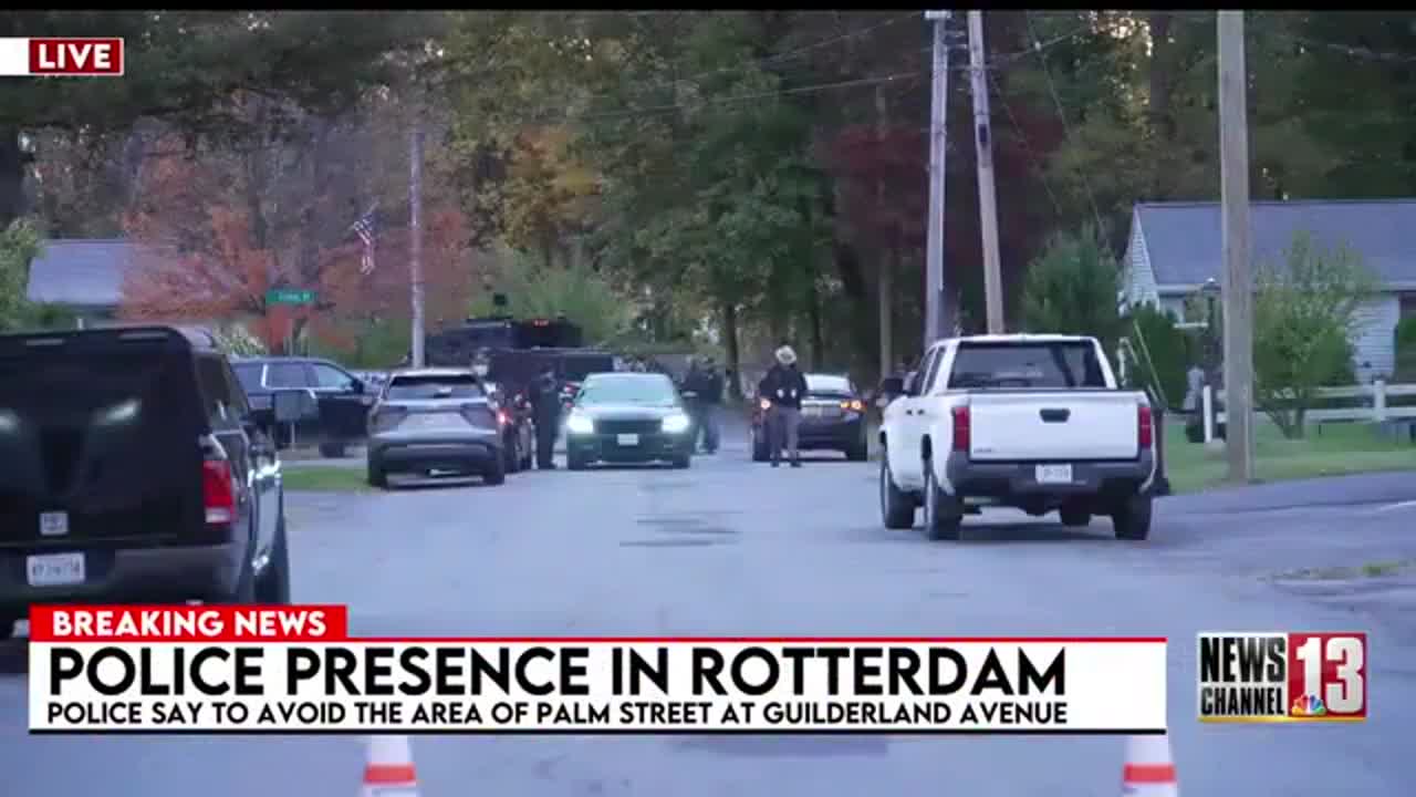 Large police presence on Palm Street in Rotterdam — Peekskill Business news